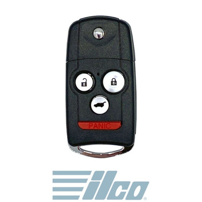Ilco Acura 4 Button Remote Flip Key N5F0602A1A, 315 MHz - Aftermarket