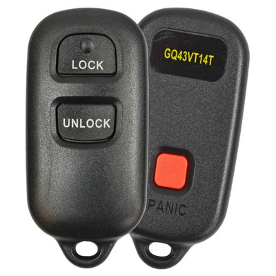 Toyota 3-Button Remote GQ43VT14T 89742-06010 - Closeout