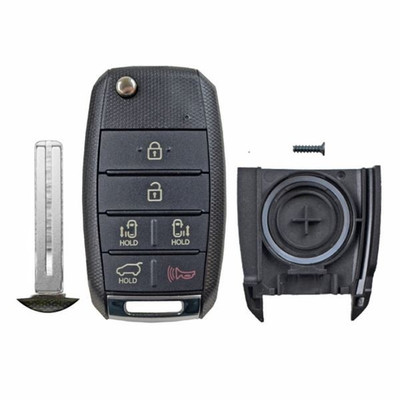 Kia 6 Button Flip Key Case