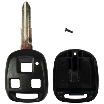 Isuzu 3 Button Remote Head Key Shell - Notched Blade HYQ1512V, 8-97318-854-0 - Aftermarket