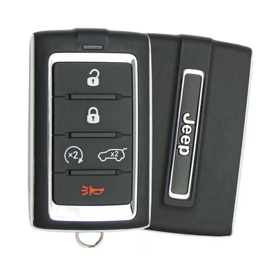 Jeep 5-Button Smart Key M3NWXFOB1 68377534AB 433 MHz, New OEM