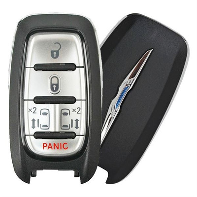 Chrysler 5 Button Smart Key M3N-97395900 68241531AC 433 MHz - Refurbished, Grade A
