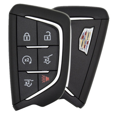 Cadillac 6 Button Smart Key YGOG20TB1, 13541571, 433 MHz - Refurbished, Grade A