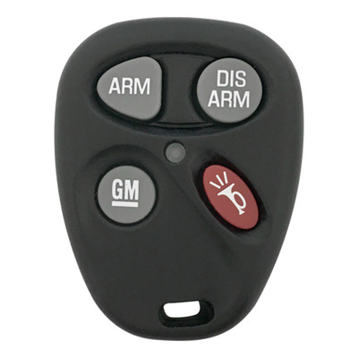 Chevrolet 4 Button Remote EZSOEMTX, 12490829, 433 MHz - Refurbished, Grade A
