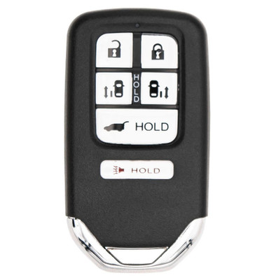 Honda 6 Button Driver 1 Smart Key KR5V1X, 72147-TK8-A61, 315 MHz - Refurbished, Recase