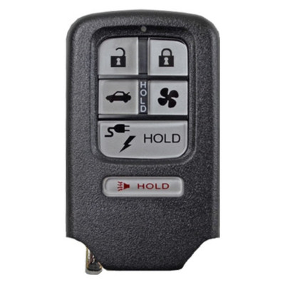 Honda 6 Button Smart Key KR5V2X (V42), 72147-TRW-A02, 433 MHz - Refurbished, Recase
