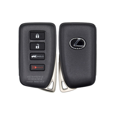 Lexus 4 Button Proximity Smart Key HYQ14FLB, 89904-0E190, 315 MHz - Refurbished, Grade A