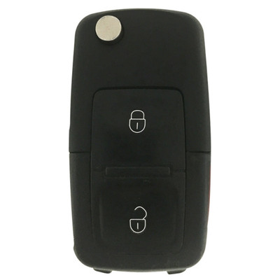 Volkswagen 3 Button Remote Flip Key NBG735868, 1J0-959-753-S, 315 MHz - Refurbished, Grade A