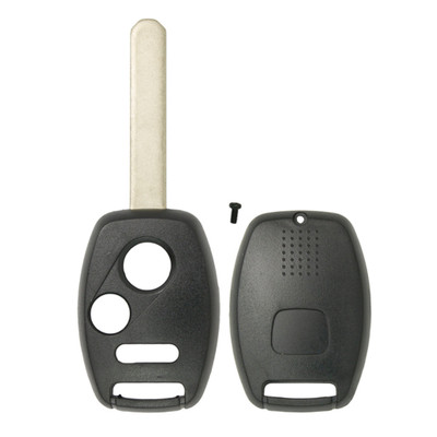 Honda 3 Button Remote Head Key Replacement Shell Without Chip Holder MLBHLIK-1T, MLBHLIK-1TA, N5F-S0084A - Aftermarket
