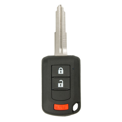 Mitsubishi 3 Button Remote Head Key OUCJ166N, 6370B944, Model: 07, 315 MHz - New, OEM