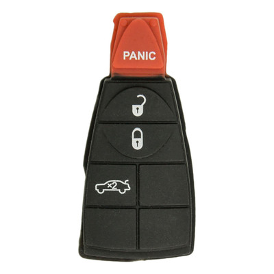 4 Button - PAD 62 - Lock, Unlock, Trunk, Panic - Replacement Pad for Chrysler / Dodge/ Jeep Fobik Keys, IYZ-C01C
