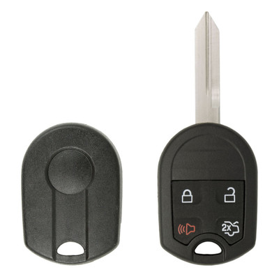 Ford 4 Button Remote Head Key Shell OUC6000022, CWTWB1U793, 164-R8073, 164-R8087, 164-R8096 - Aftermarket