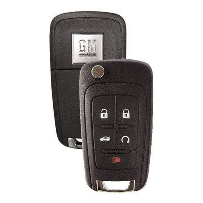 Strattec (5927058) GM 5 Button Proximity Remote Flip Key P409MK74946931, OHT05918179, 315 MHz - New, OEM