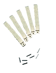 Strattec 5915037 GM Flip Key HU100 Replacement Blades and Pins  - 5 Pack