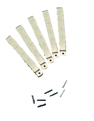 Strattec 5915037 GM Flip Key HU100 Replacement Blades and Pins  - 5 Pack