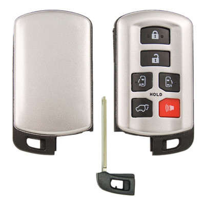 6 Button Shell For Toyota Sienna Smart Proximity Remote Key HYQ14ADR / 89904-08010
