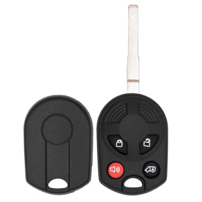 DURA-SHELL Remote Head Key Shell for Ford 164-R8126 - 4 Button - Old Style - HS Blade