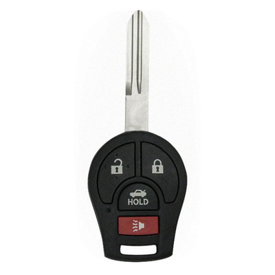 Nissan 4 Button Remote Head Key CWTWB1U751, CWTWB1U816, H0561-3AA0B, 315 MHz - New, OEM