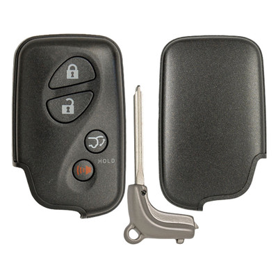 4 Button Shell For Lexus Smart Proximity Remote Key HYQ14AAB, HYQ14ACX, HYQ14AEM