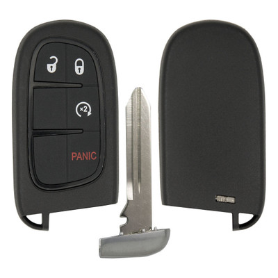 4 Button Shell For Ram / Jeep Smart Proximity Remote Key GQ4-54T