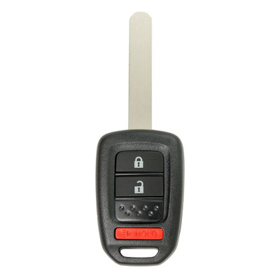 Keyless2Go 3 Button Remote Head Key Replacement for Honda MLBHLIK6-1T 35118-TY4-A00, HON-KH3-027-AFB-ZZZZ-001