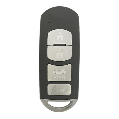 Mazda 4 Button Smart Key WAZSKE13D02, GJR9-67-5RY, 315 MHz - Aftermarket