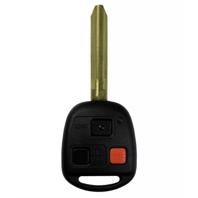 Toyota 3 Button Remote Head Key HYQ12BBT, 89070-60750, 315 MHz - Aftermarket