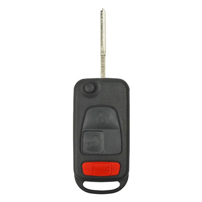 04-08 CHRYSLER CROSSFIRE 3 Button Flip Key KR55 - Refurbished Recase 170967