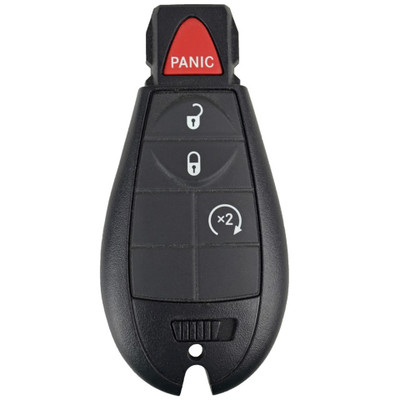Jeep 4 Button Non Proximity Remote GQ4-53T, 68105083AE, 68105083AG, 433 MHz - Refurbished, Recase