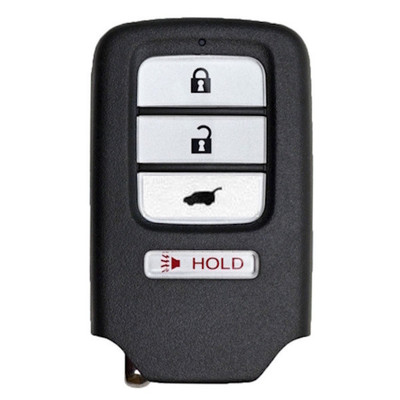 Honda 4 Button Driver 2 Smart Key ACJ932HK1210A, 72147-T0A-A31, 315 MHz - Refurbished, Recase