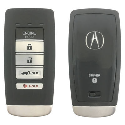 Acura 5 Button Driver 1 Smart Key KR5995364, 72147-TJB-A41, 902 MHz - Refurbished, Grade A