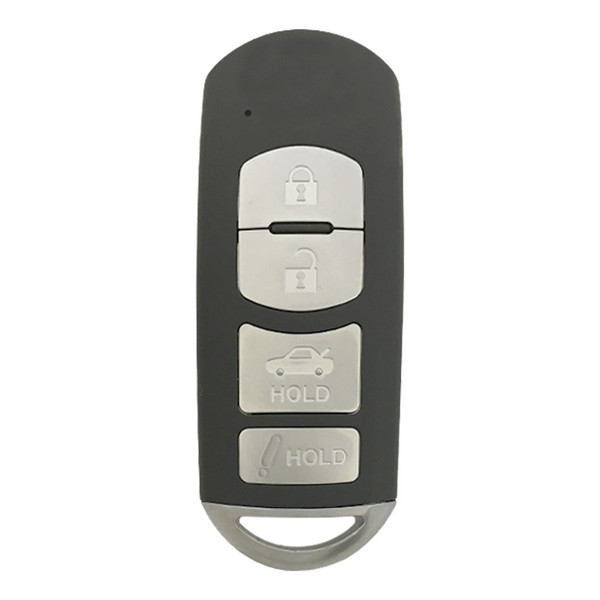 Mazda 4 Button Proximity Smart Key WAZSKE13D02, GJR9-67-5DY, 315 MHz - Refurbished, Recase
