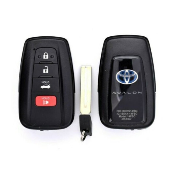 Toyota Avalon 4 Button Proximity Key HYQ14FBC - New OEM 172507