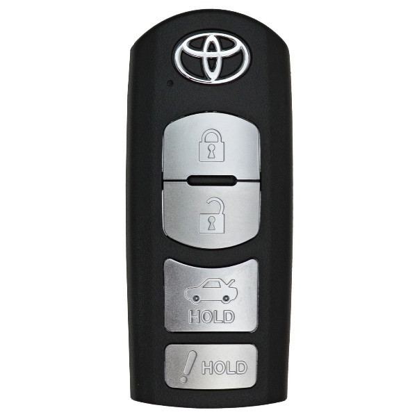 Toyota 4 Button Proximity Smart Key WAZSKE13D02, 89904-WB001, 315 MHz - Refurbished, Grade A