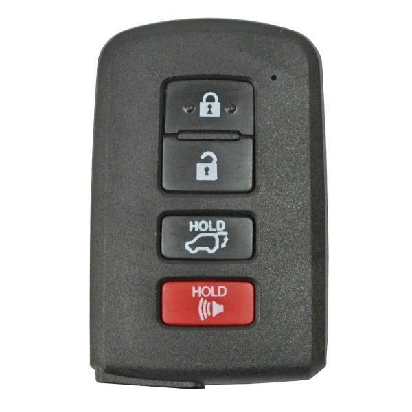 Toyota/Lexus/Scion 4 Button Proximity Key HYQ14FBA 89904-0E120, 89904-0E121 - Refurbished, Recase
