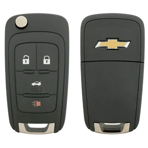 Chevrolet 4-Button Proximity Flip Key OHT05918179 13500318 315 MHz, Refurbished Grade A