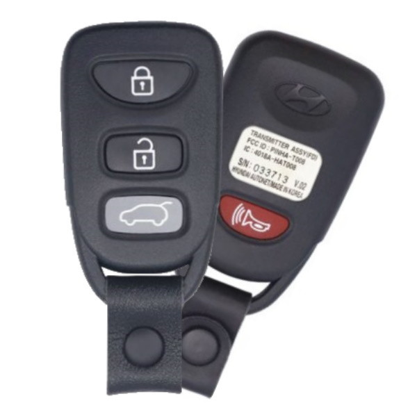 Hyundai 4 Button Remote PINHA-T008, 95430-2L300, 315 MHz - Refurbished Grade A