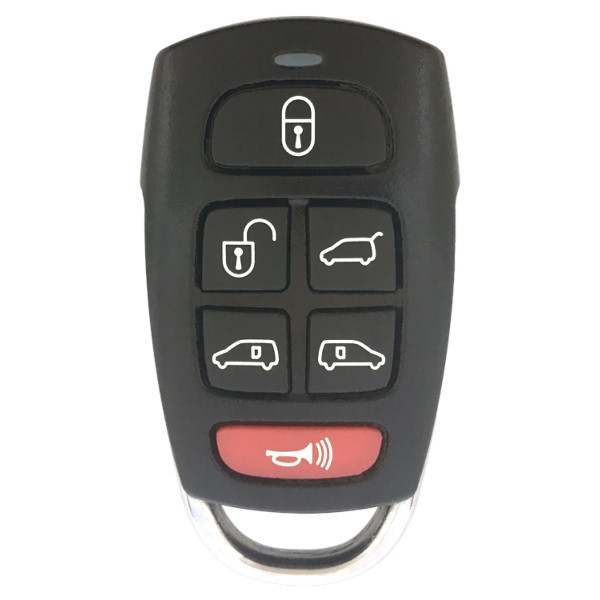 Kia 6 Button Remote SV3-100060235, 95430-4D050, 315 MHz - Refurbished, Recase