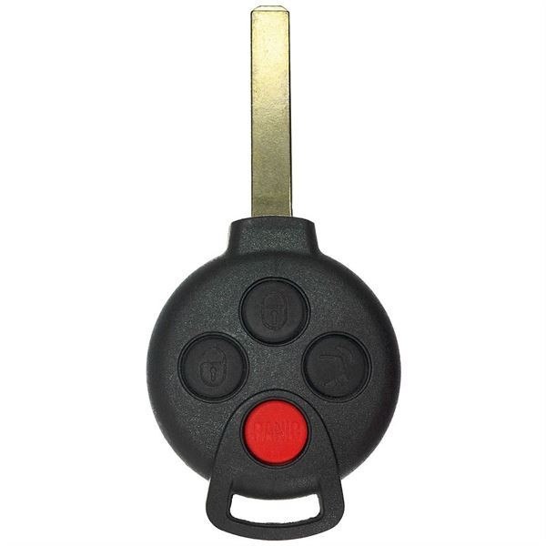Mercedes/Smart 4 Button Remote Head Key KR55WK45144 451-820-37-97 - Refurbished Recase