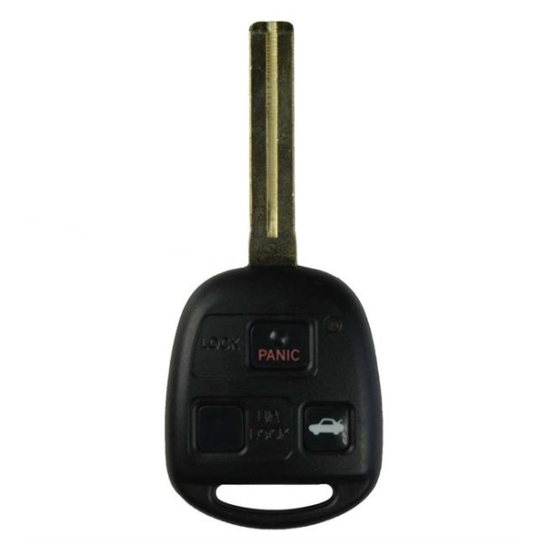 Lexus 3 Button Remote Head Key with Short Blade HYQ12BBB, HYQ12BBK, 89070-24171, 315 MHz - Refurbished, Recase