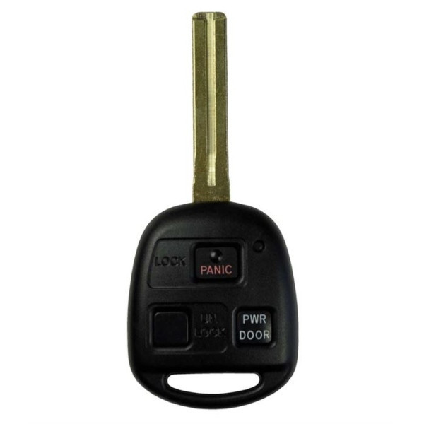 Lexus 3 Button Remote Head Key with Short Blade HYQ12BBT, 89070-48820, 315 MHz - Refurbished, Recase