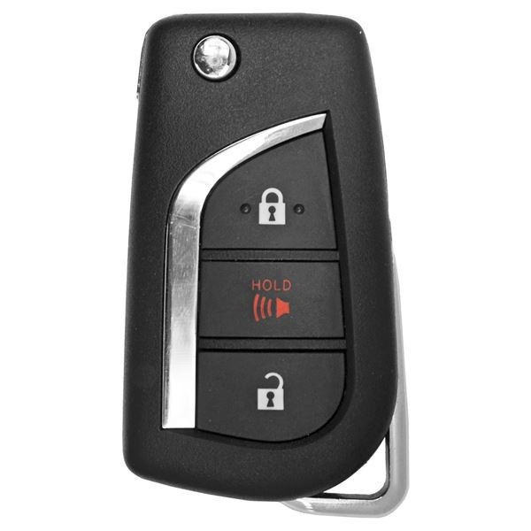 Toyota 3 Button H Chip Remote Flip Key HYQ12BFA, 89070-12C20, 315 MHz - Refurbished, Grade A