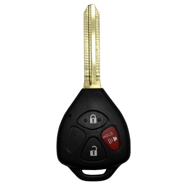 Toyota/Lexus/Scion 3 Button Remote Head Key TR47 MOZB41TG 89070-21120, 89070-21180, 89070-52B20 - Refurbished, Recase