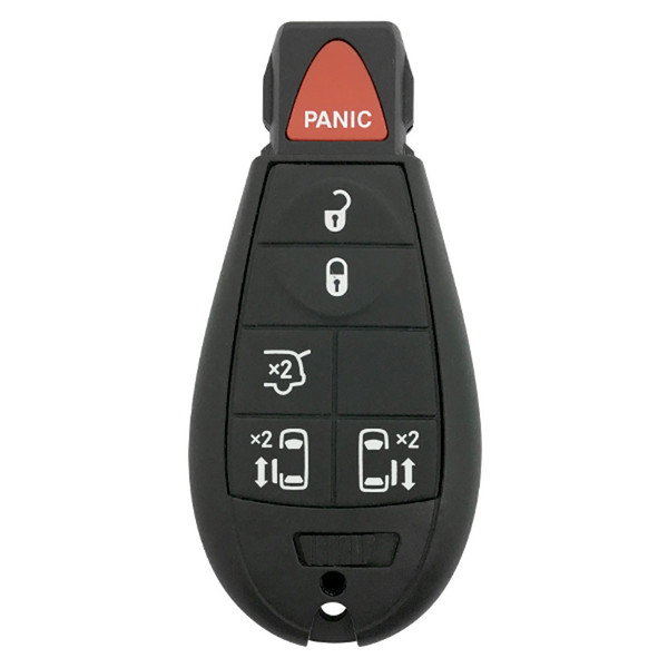 Volkswagen 6 Button Non Proximity Remote IYZ-C01C 05026098AD, 56046704AE, 68079804AA - Refurbished, Grade A