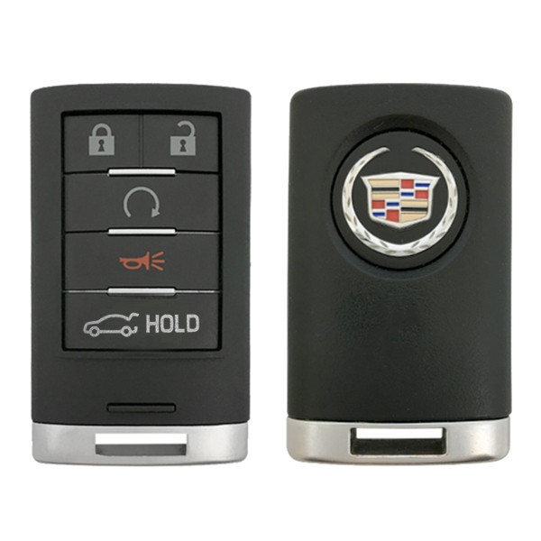 Cadillac 5 Button Smart Key NBGG093UCC, 23434879, 315 MHz - Refurbished, Grade A