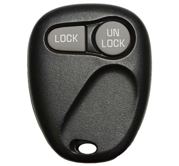 Chevrolet Oldsmobile Pontiac 2-Button Remote ABO0204T 10245950 - Refurbished, Grade A