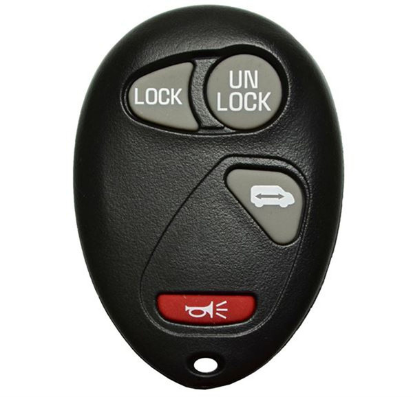 Chevrolet Oldsmobile Pontiac 4-Button Remote L2C0007T 10335586 - Refurbished Recase