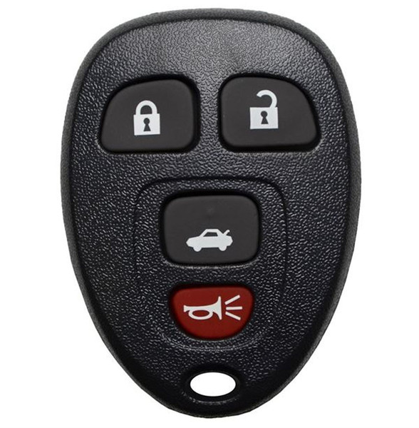 Buick Cadillac Chevrolet 4 Button Remote OUC60221 OUC60270 10337866 - Refurbished, Recase