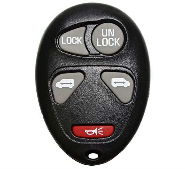 Chevrolet Oldsmobile Pontiac 5-Button Remote L2C0007T 10335587 - Refurbished Recase