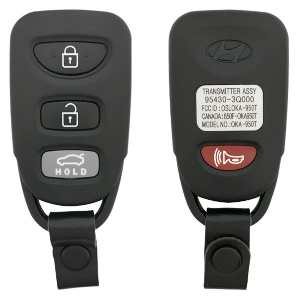 Hyundai 4-Button Remote OSLOKA-310T 95430-2H200 - Refurbished Recase